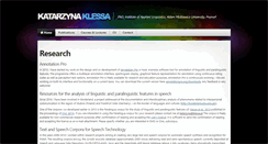 Desktop Screenshot of katarzyna.klessa.pl